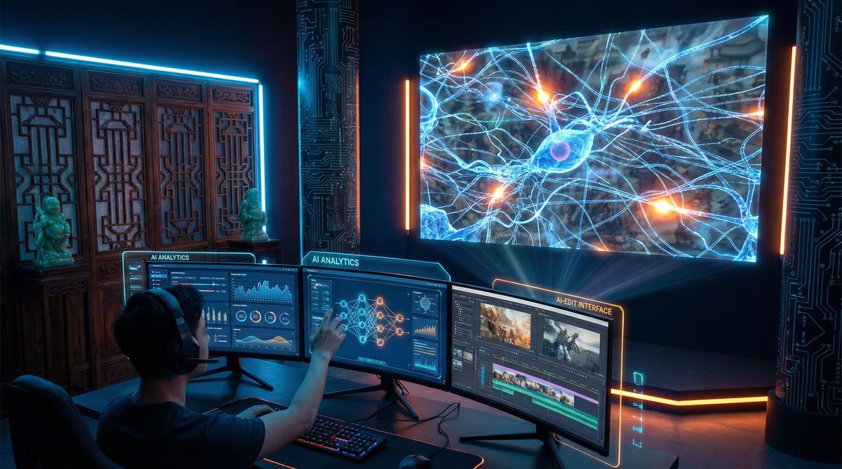 双飞 AI赋能游戏视频制作